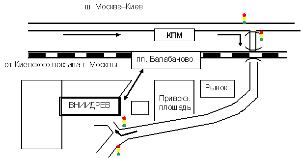Схема проезда 
